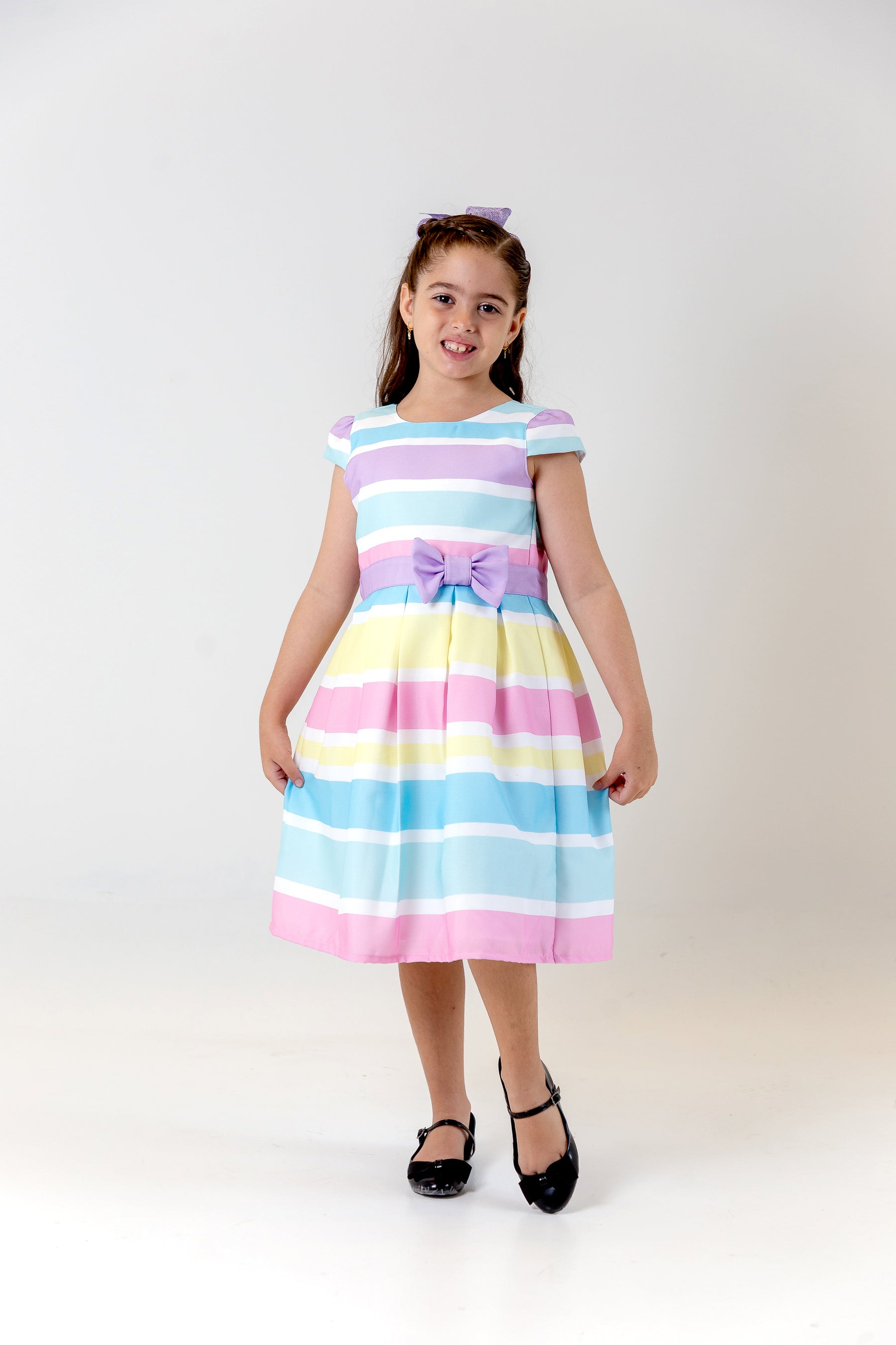Vestido Giovanna Listrado