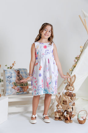 Vestido Giovanna Flores do Campo