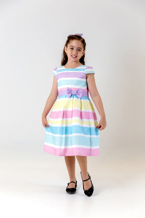 Vestido Giovanna Listrado