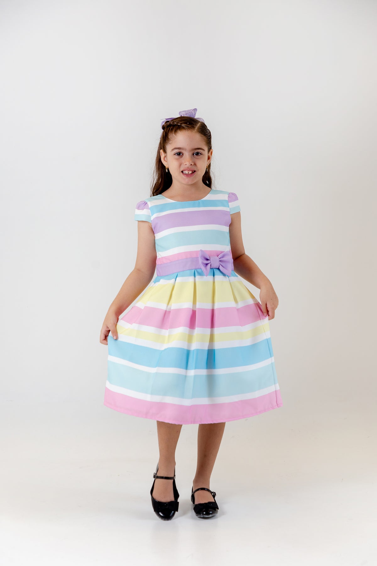 Vestido Giovanna Listrado