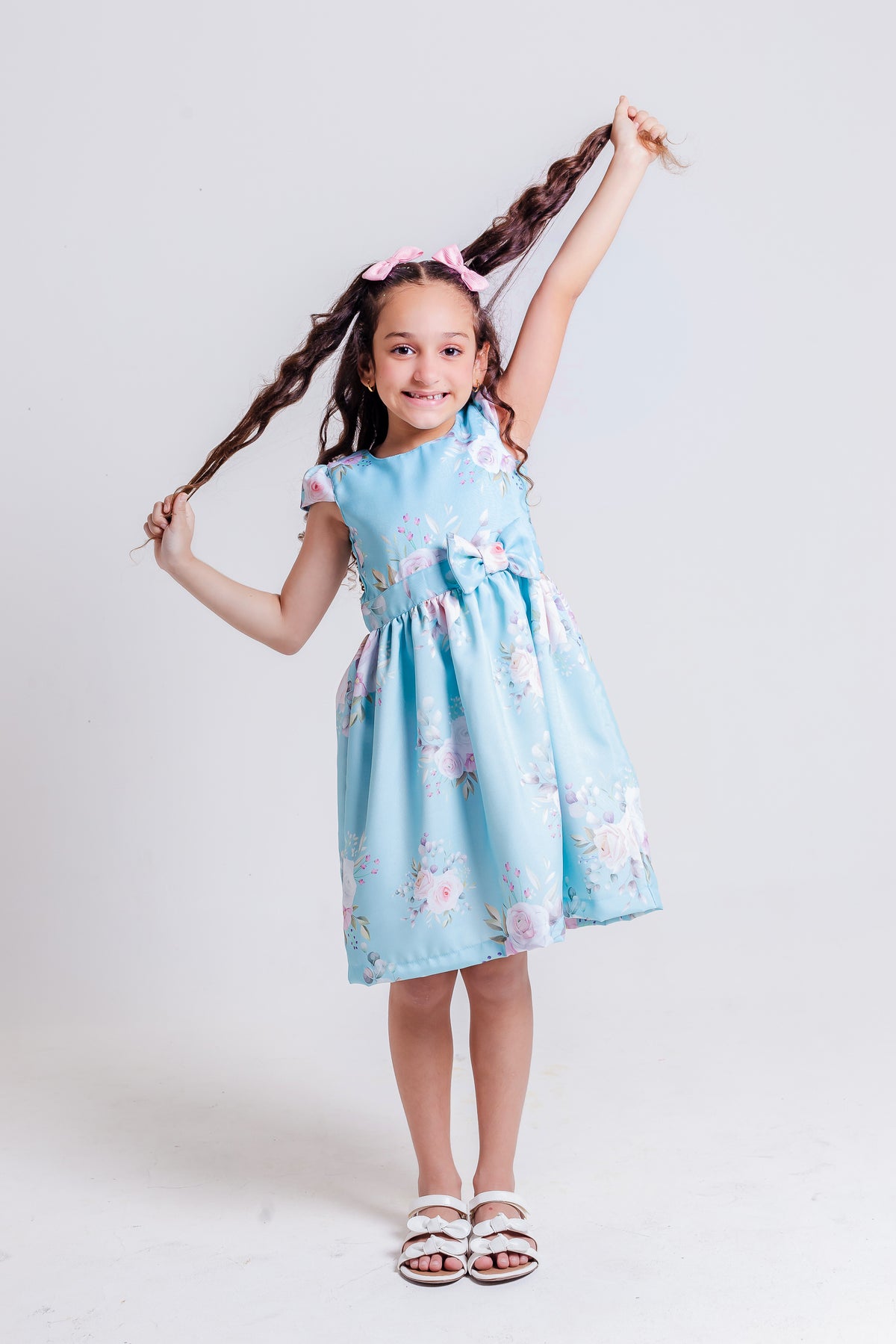Vestido Giovanna Verde Água